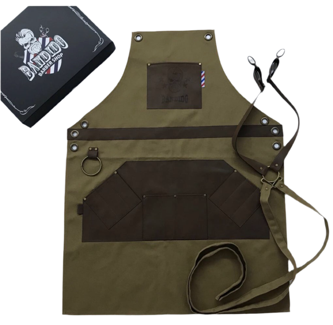 Professionelle Barber-Schürze