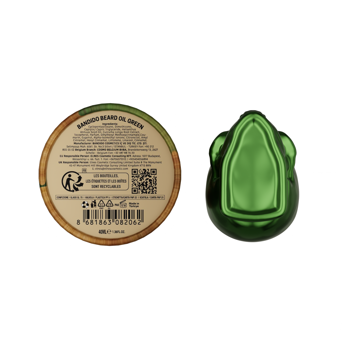 BEARD OIL GREEN 40ML