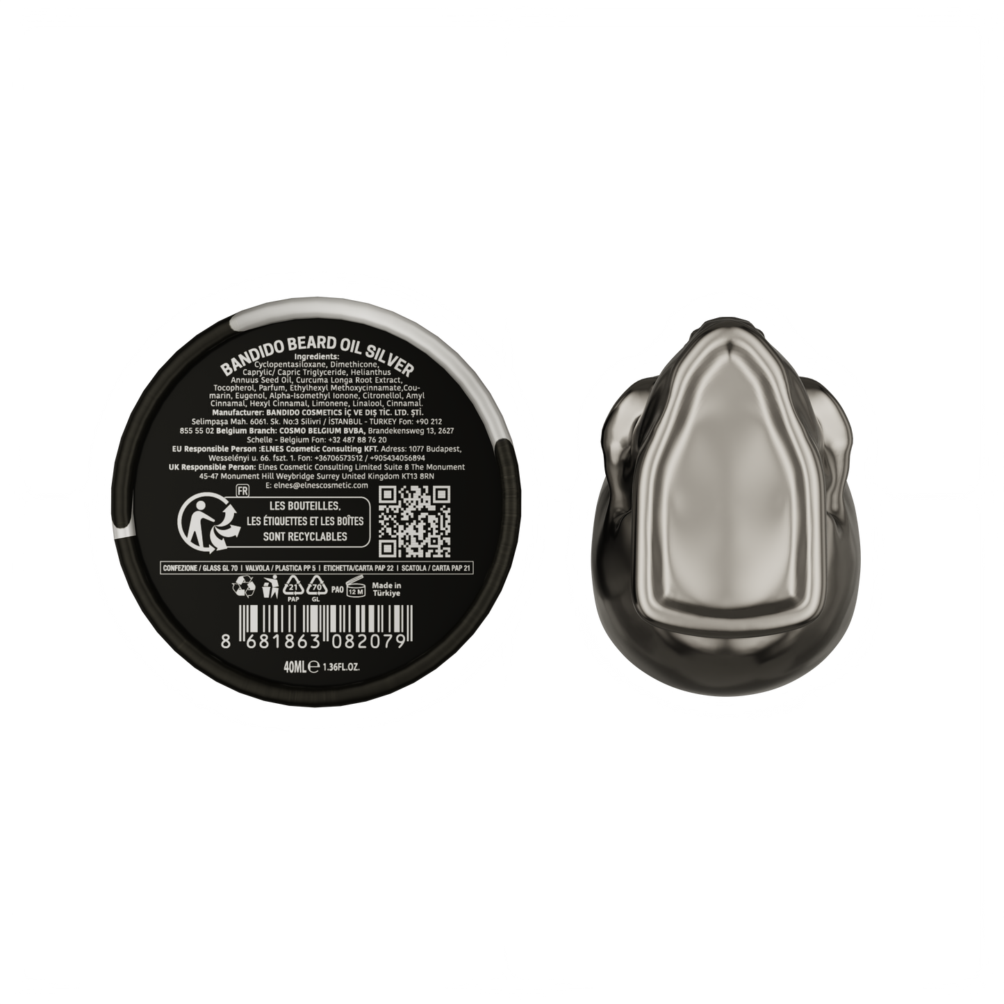 BEARD OIL SILVER 40ML