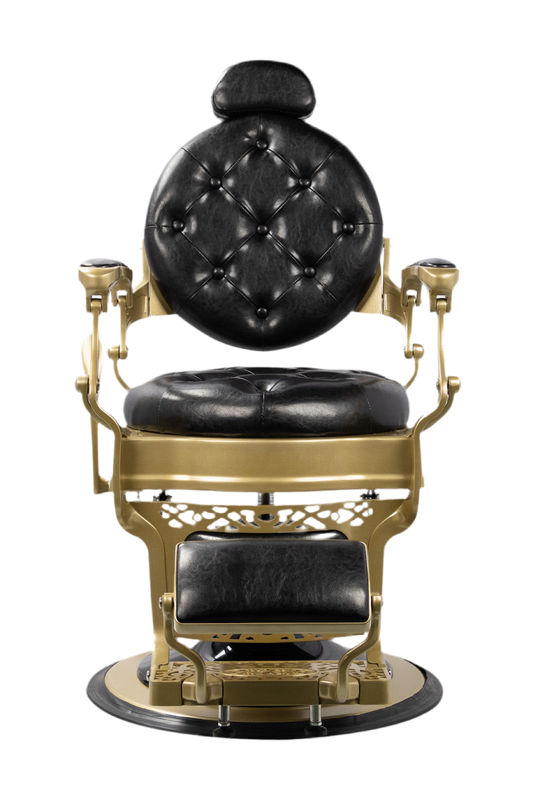 Bandido Barber Chair Color Black Gold