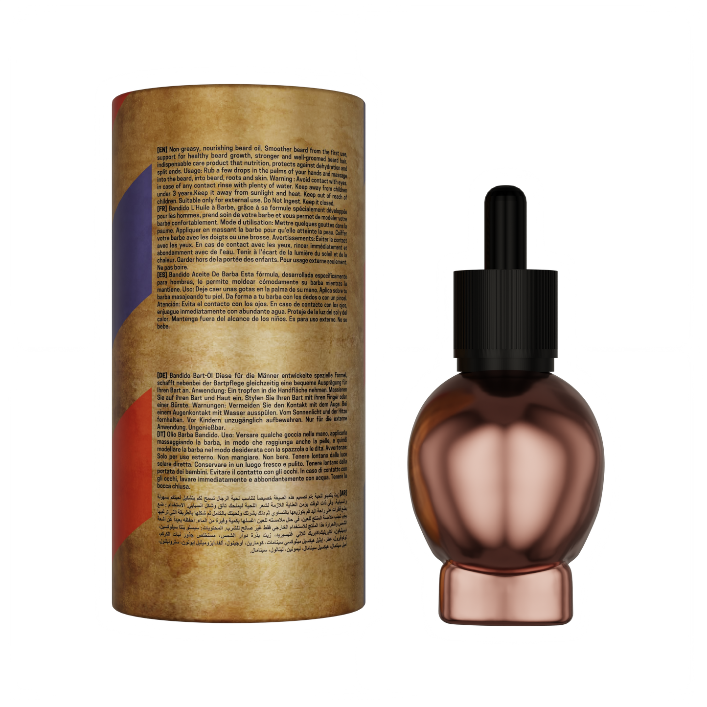 BEARD OIL ROSE GOLD 40ML