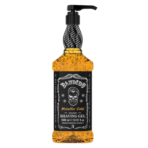 SHAVING GEL NR 3 METALLIC GOLD 1000 ML