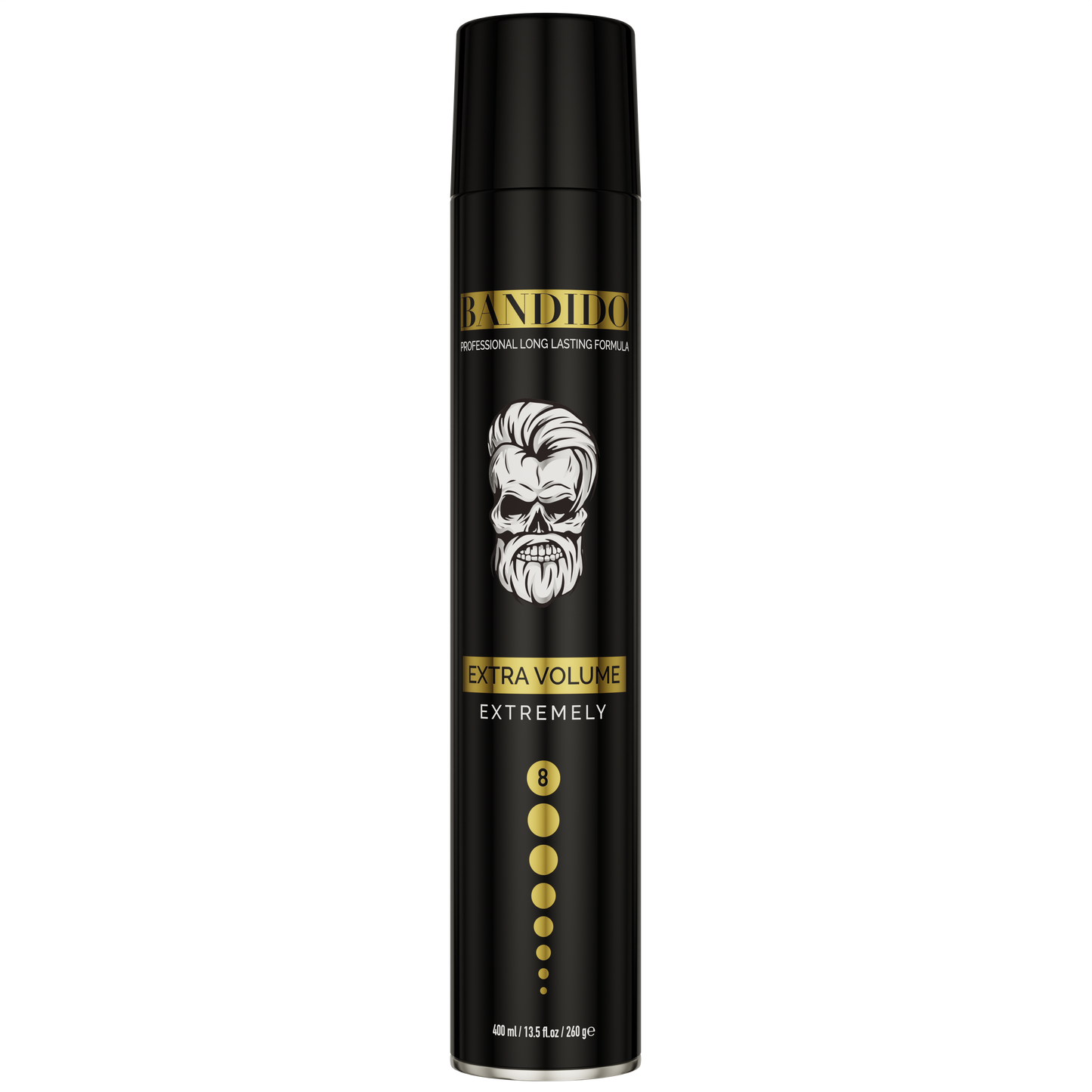 HAIR SPRAY EXTRA VOLUME BLACK 400ML