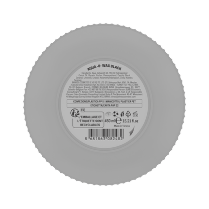 AQUA WAX 8 BLACK 450ML