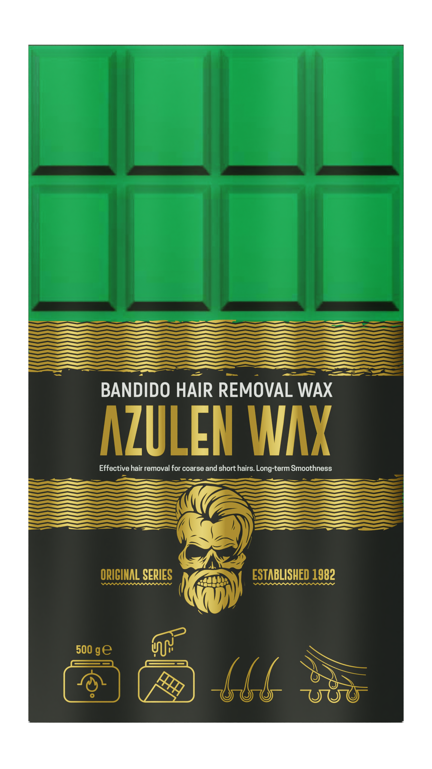 REMOVAL WAX AZULEN 500ML