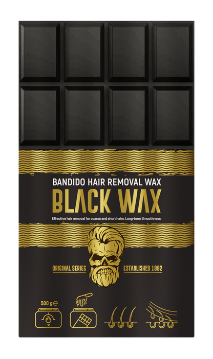 REMOVAL WAX BLACK 500ML