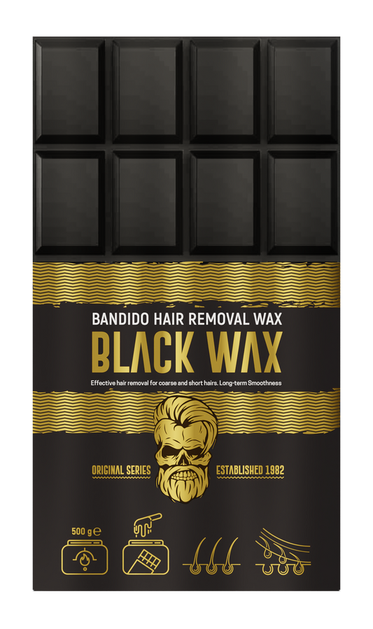REMOVAL WAX BLACK 500ML