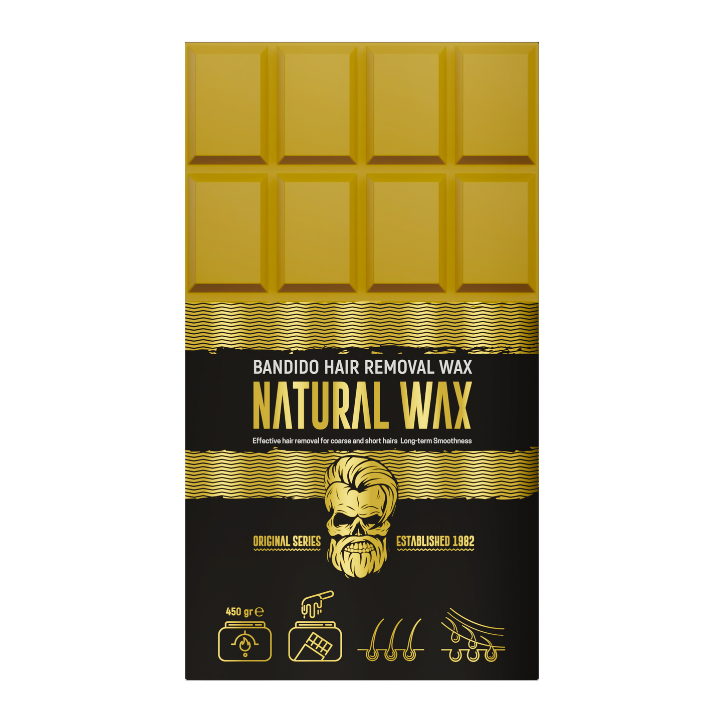 REMOVAL WAX NATURAL 500ML